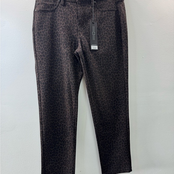 Liverpool Leopard Print Pants petite size 8/29 - Picture 2 of 10